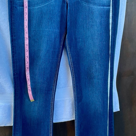 New York & Company Tall Blue Boot Cut Jeans - Picture 2 of 13